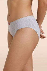 Zivame Anti-Microbial Low Rise Full Coverage Hipster Panty (Pack of 3) - Multicolor — thumbnail 3